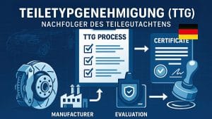 Basisschulung: Teiletypgenehmigung (TTG) – Nachfolger des Teilegutachtens